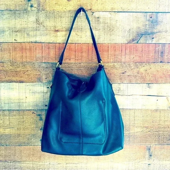 Lauren by Ralph Lauren Leather Shoulder Bag - Picture 2 of 8